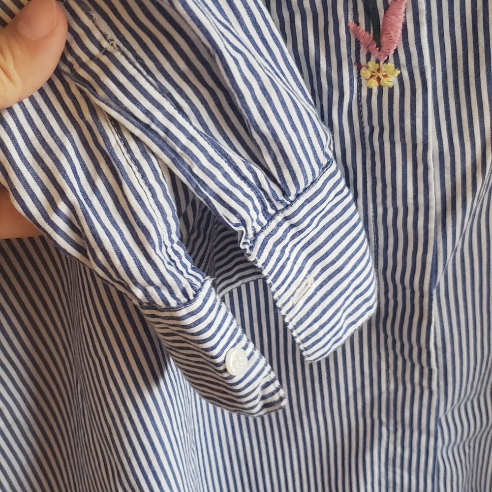 Walter Baker Pin Striped Top - Picture 5 of 10